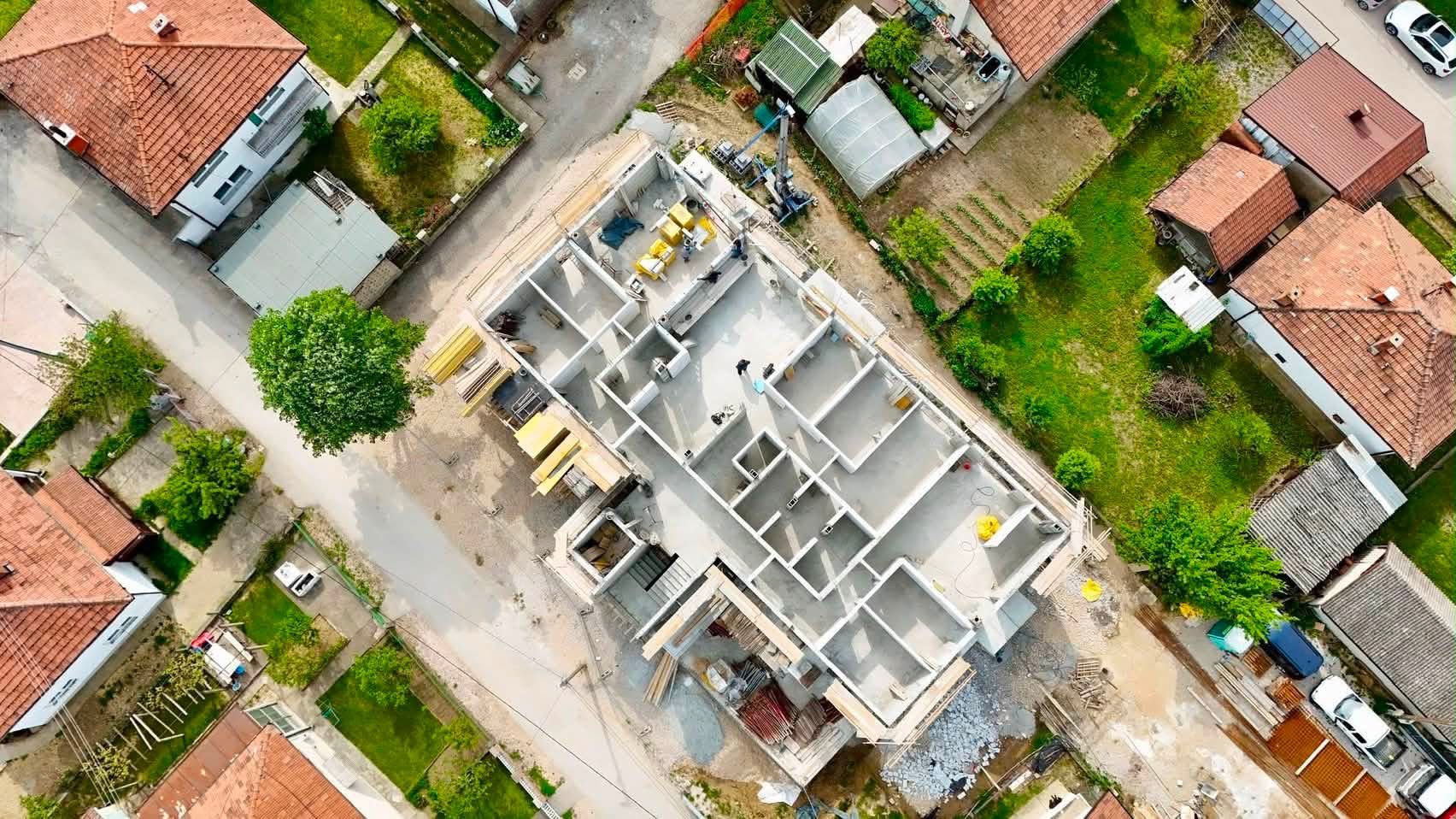 Dron snimak Home4Life gradilišta
