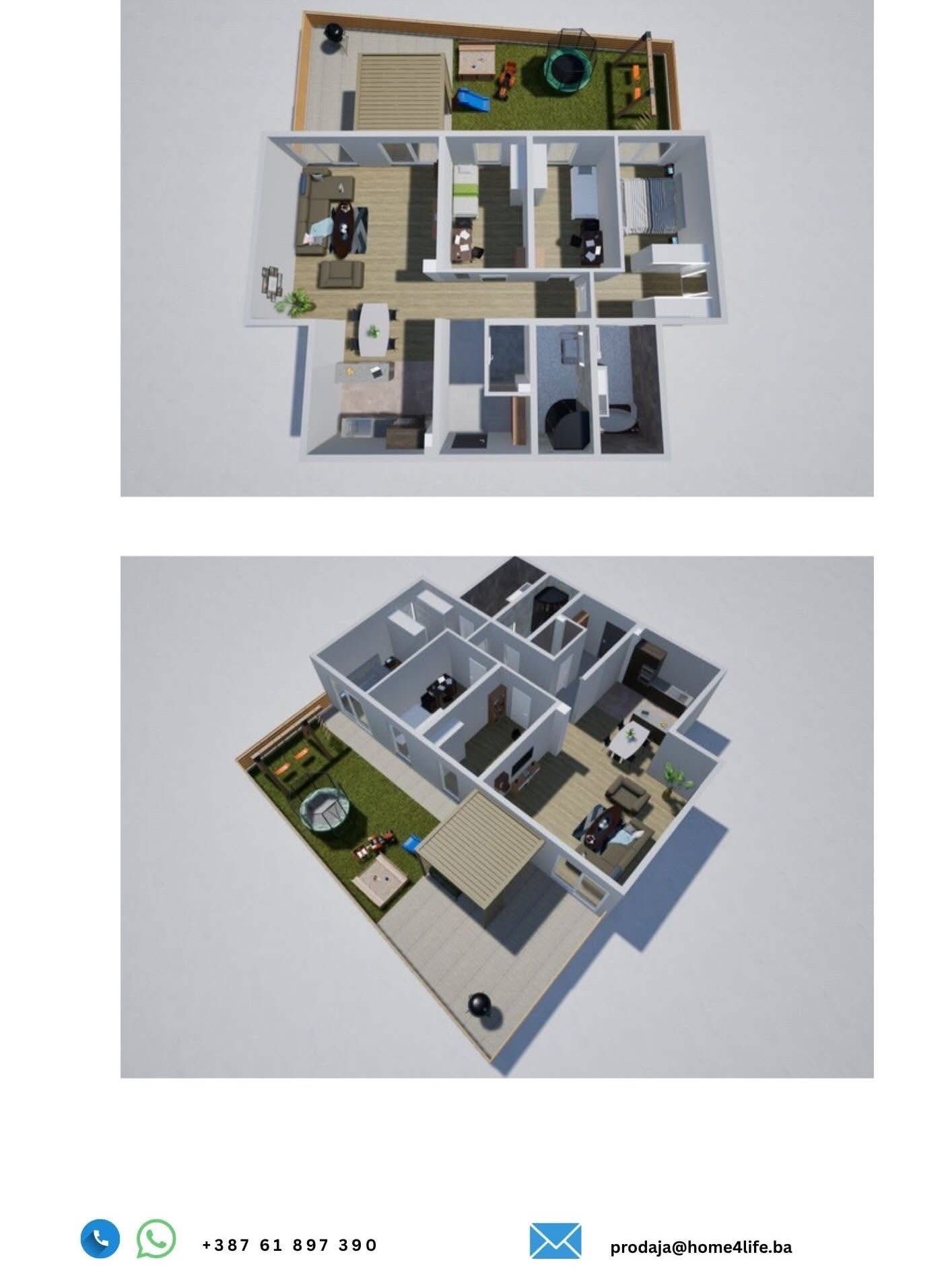 3D prikaz stana 2