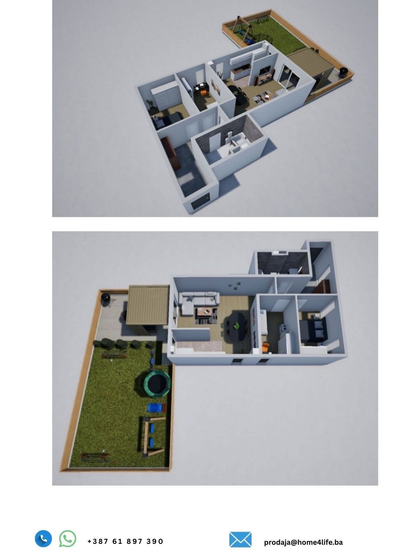 3D prikaz stana 3